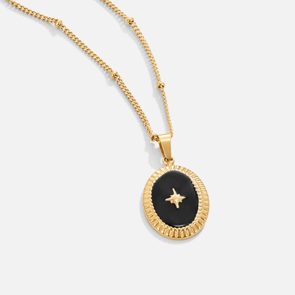 Midnight Star Onyx Ketting Hoofdafbeelding