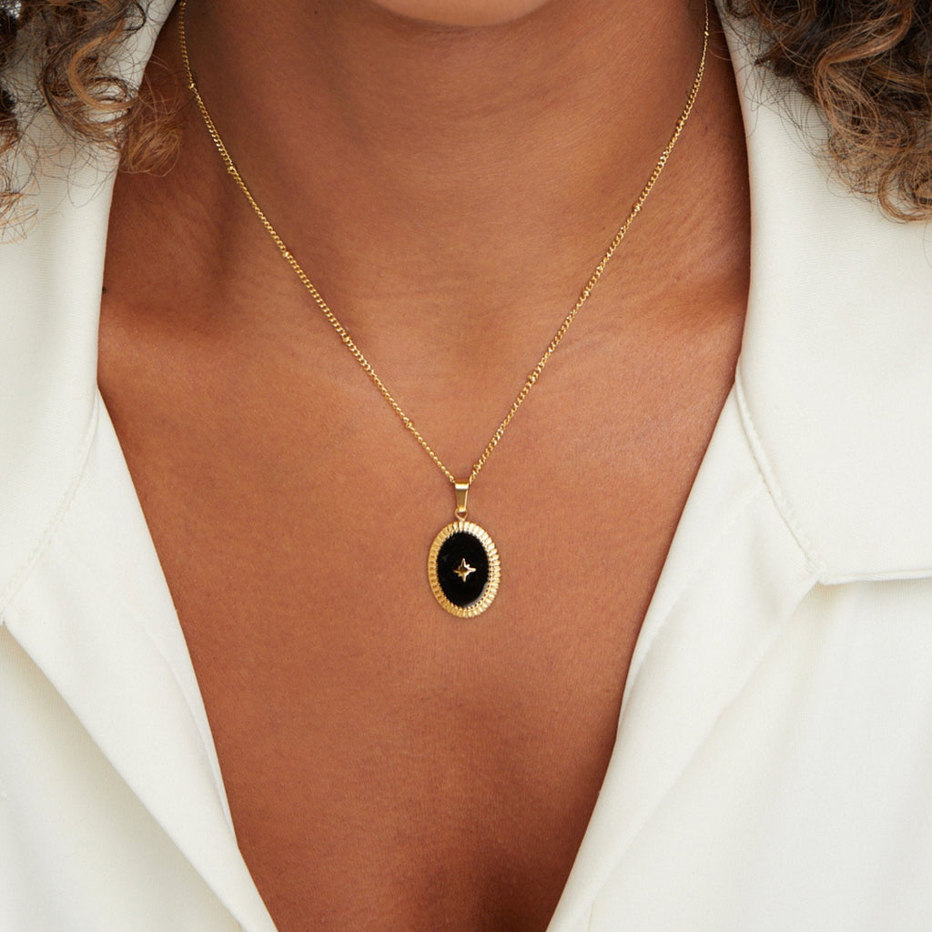 Midnight Star Onyx Ketting
