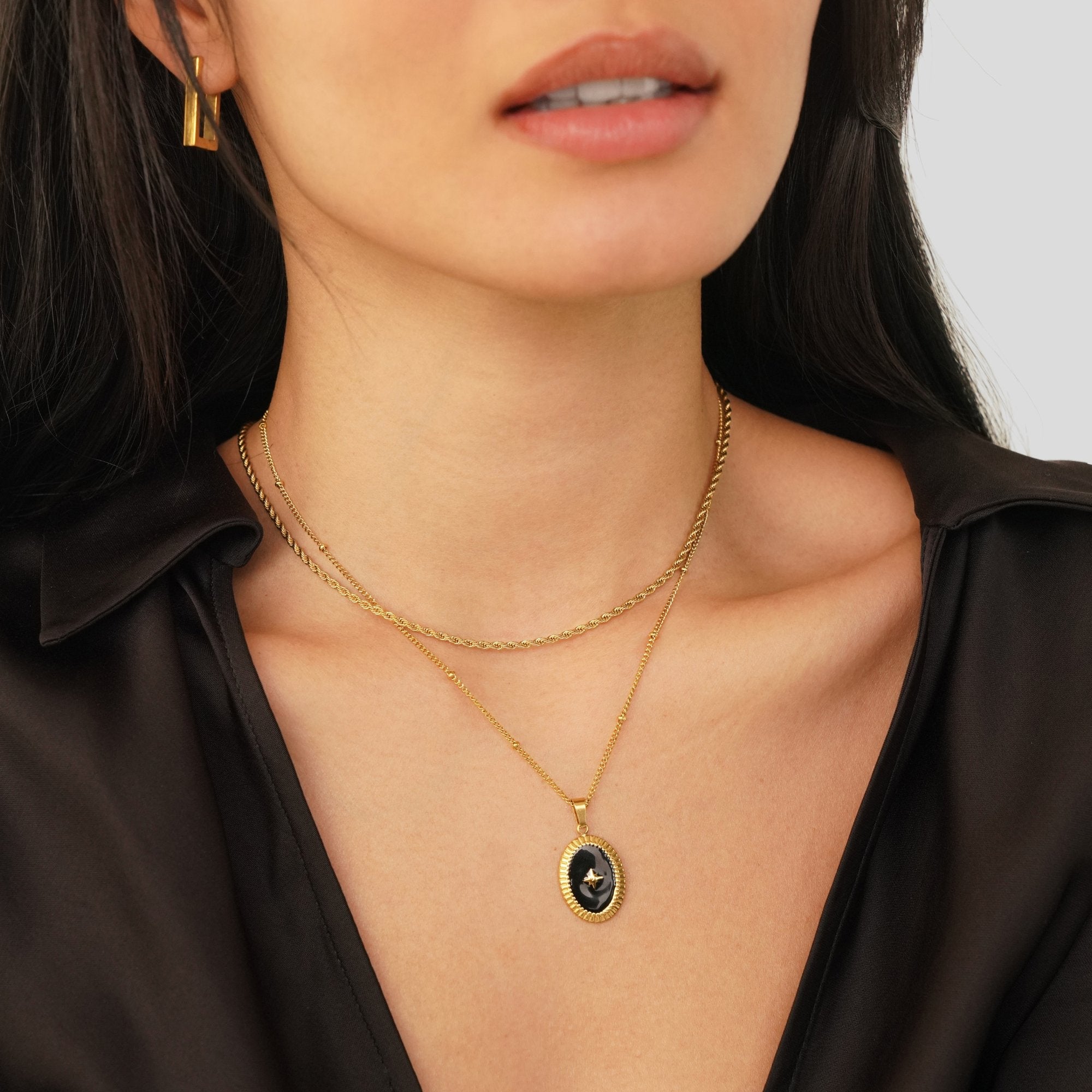 Midnight Star Onyx Ketting