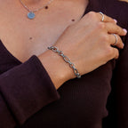 Miriam Chunky Zilveren Armband