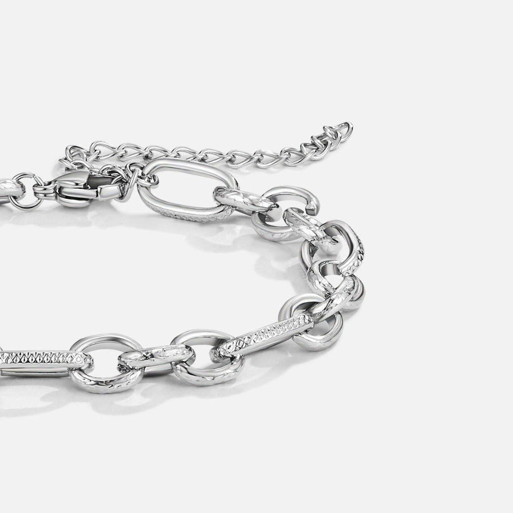 Miriam Chunky Zilveren Armband