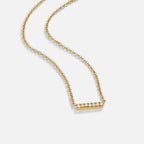 Missy Kristallen Bar Hanger Ketting