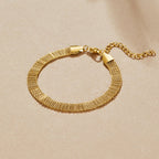 Molly Gouden Mesh Ketting Armband