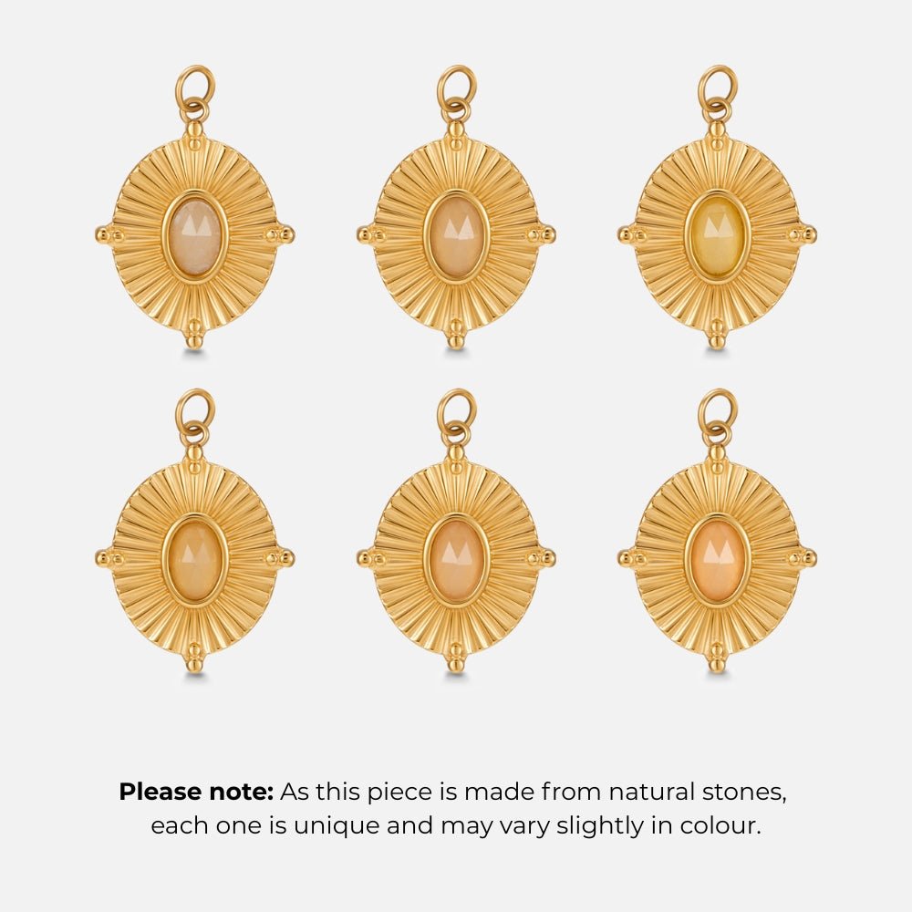 Monique Vintage Stone Ketting