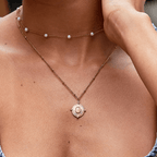 Monique Vintage Stone Ketting