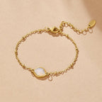 Moonstone Charm Armband