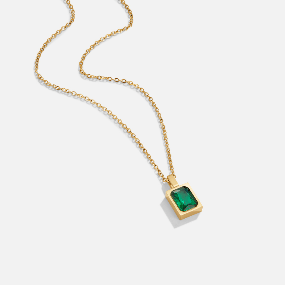 Mystic Green Kristallen Ketting Hoofdafbeelding