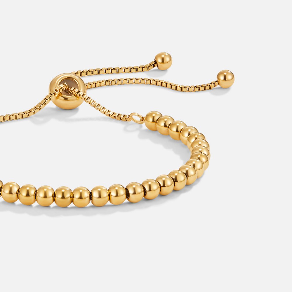 Niloya Beaded Gouden Armband Hoofdafbeelding