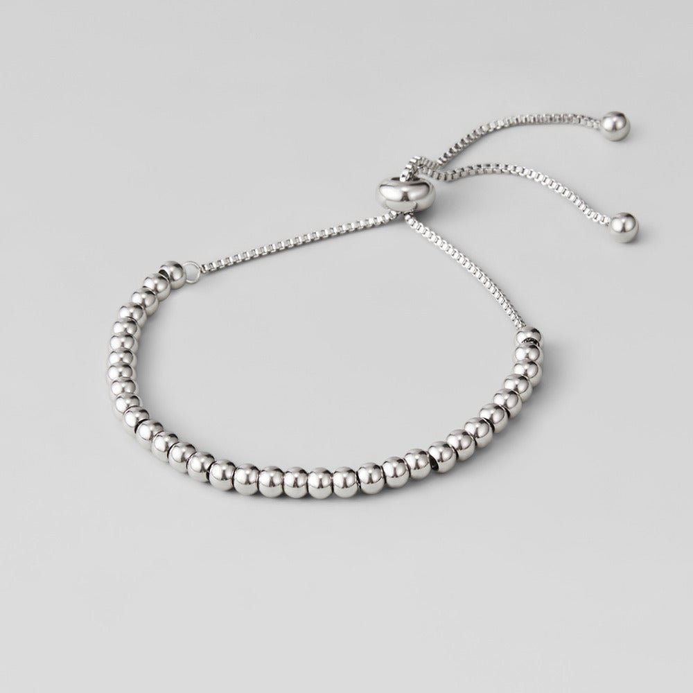 Niloya Beaded Zilveren Armband Hoofdafbeelding