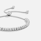 Niloya Beaded Zilveren Armband