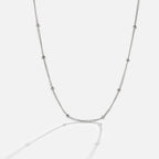 Niyah Bead Zilveren Ketting