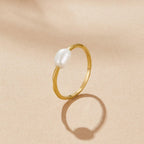 Nura Zoetwaterparel Ring