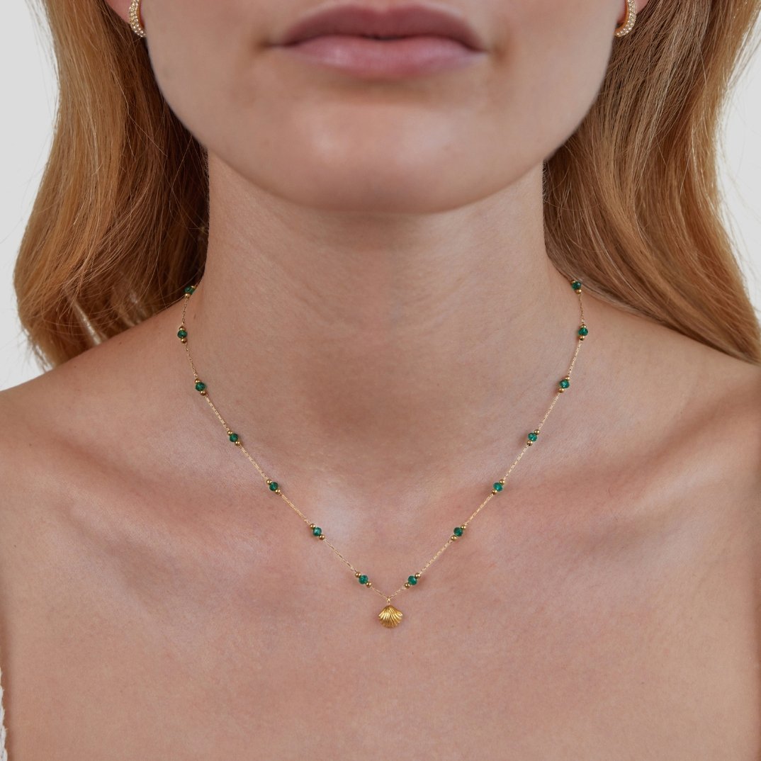 Ocean Lover Schelp & Kralen Ketting Set