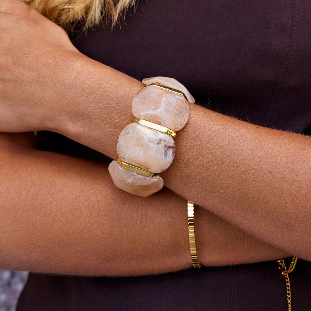 Odette Chunky Elastic Armband Secundaire afbeelding