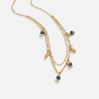 Olivia Blue Droplet Ketting