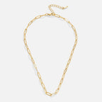 Paperclip Gouden Ketting