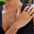Paperclip Gouden Ketting