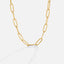 Paperclip Gouden Ketting