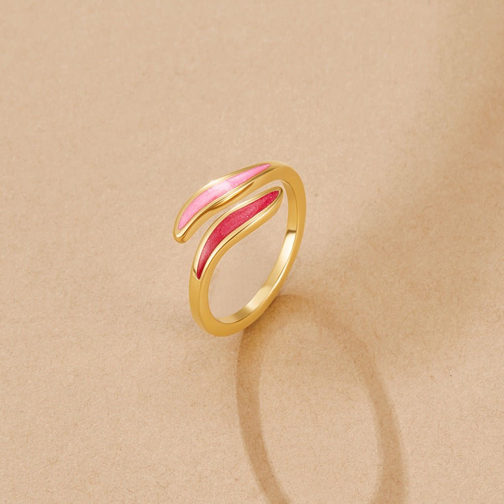 Pink Blush Wikkel Ring Hoofdafbeelding