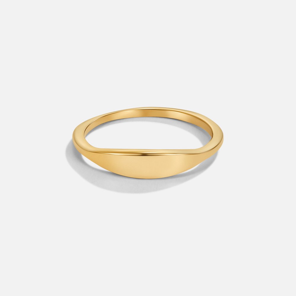 Pipa Gouden Signet Ring