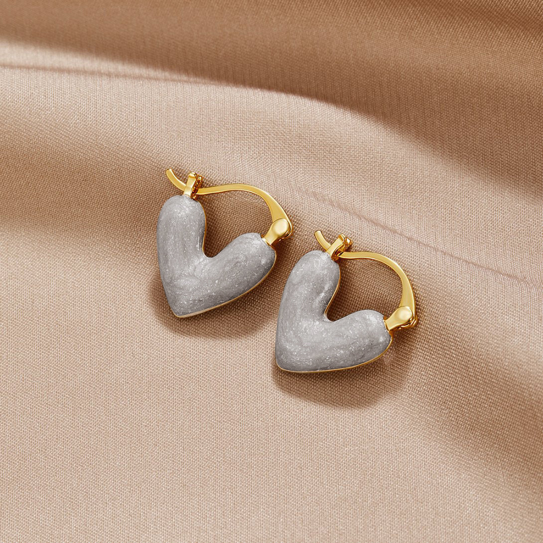 ‘Pure Love’ Heart Oorbellen Hoofdafbeelding