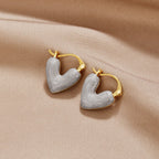 ‘Pure Love’ Hart Oorbellen
