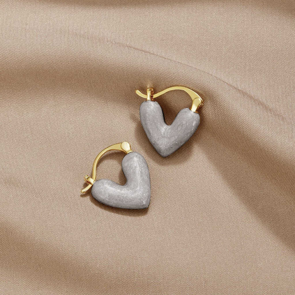 ‘Pure Love’ Hart Oorbellen