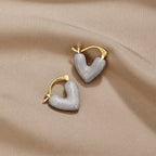 ‘Pure Love’ Hart Oorbellen