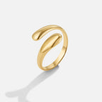 Raven Gouden Wikkel Ring