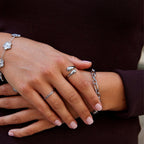 Zilveren Raven Wikkel Ring