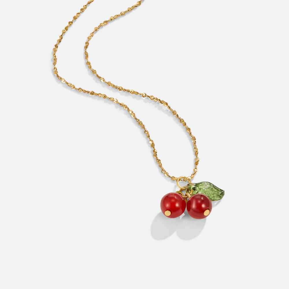 Red Cherry Hanger Ketting Hoofdafbeelding