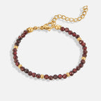Red Garnet Bead Armband