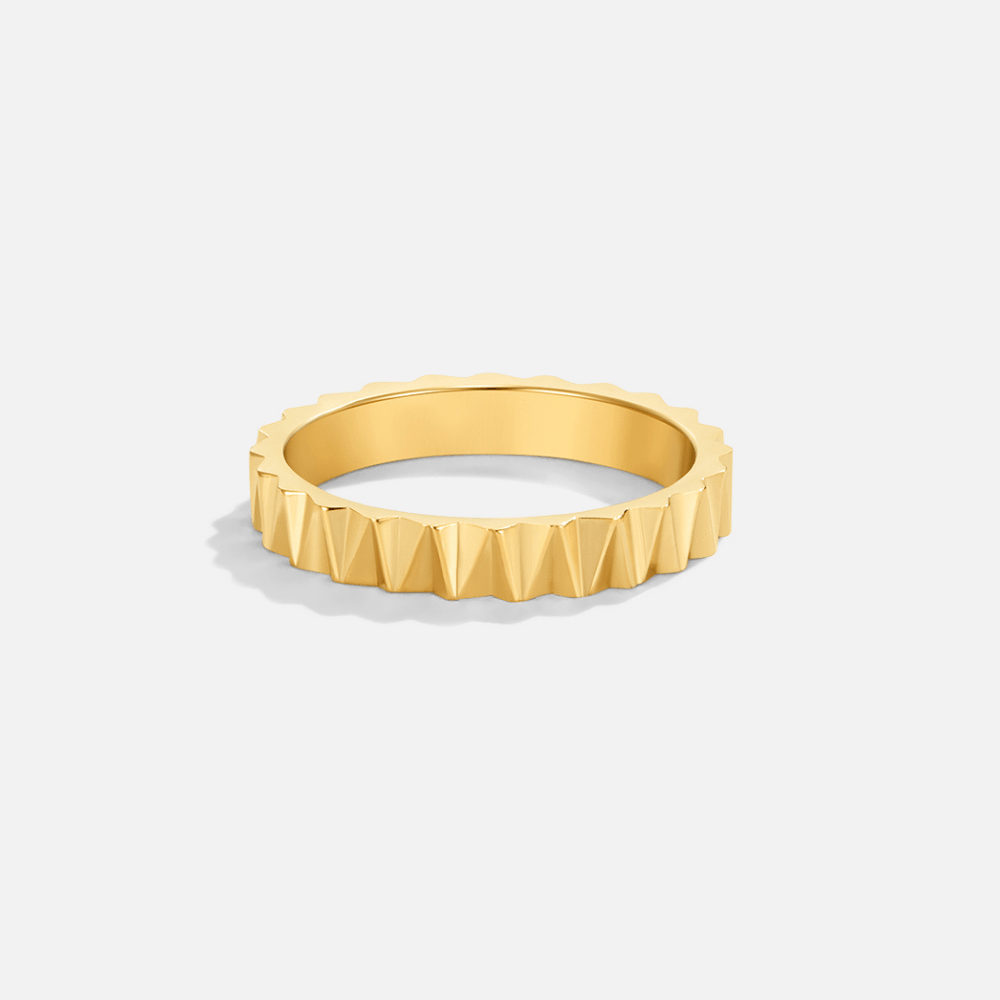 Reene Geometric Gouden Ring Hoofdafbeelding