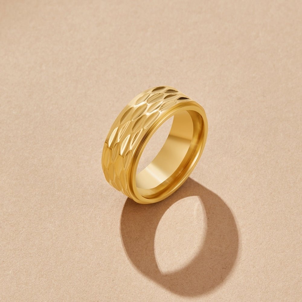 Gouden Rene Chunky Ring