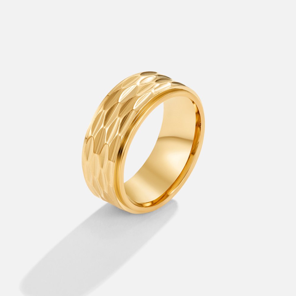 Rene Chunky Gouden Ring Hoofdafbeelding