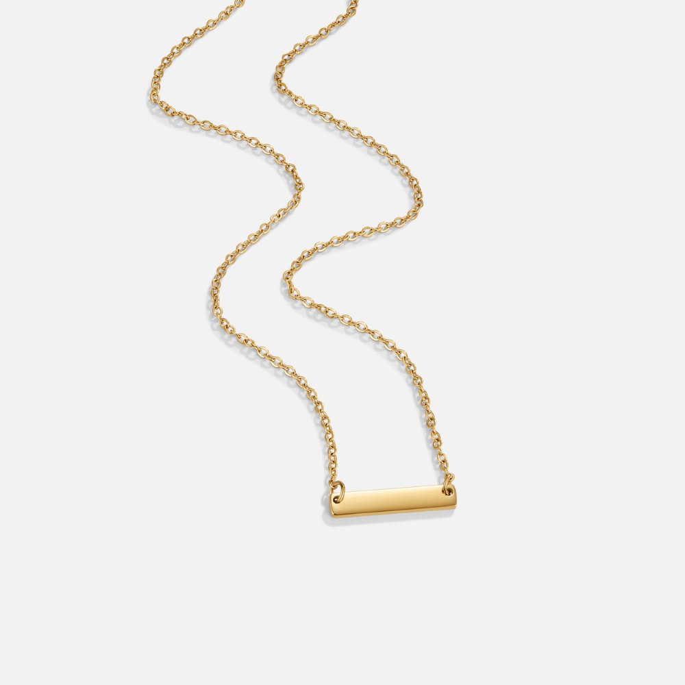 Rina Gouden Bar Ketting Hoofdafbeelding