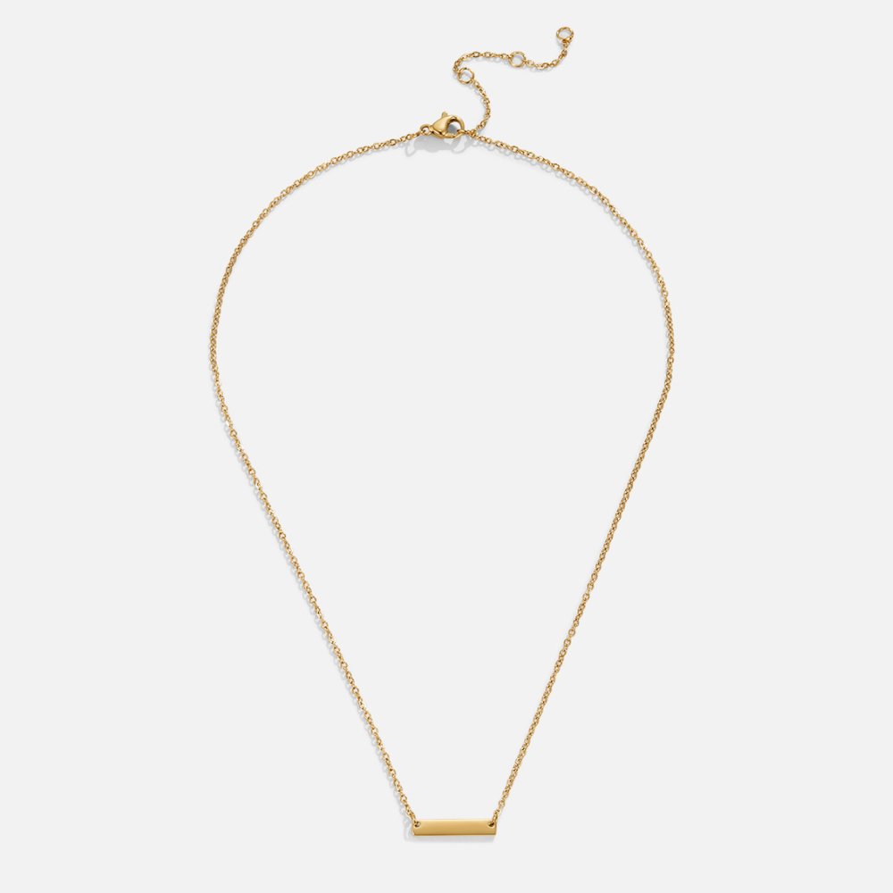 Gouden Rina Bar Ketting