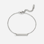Rina Zilveren Bar Armband