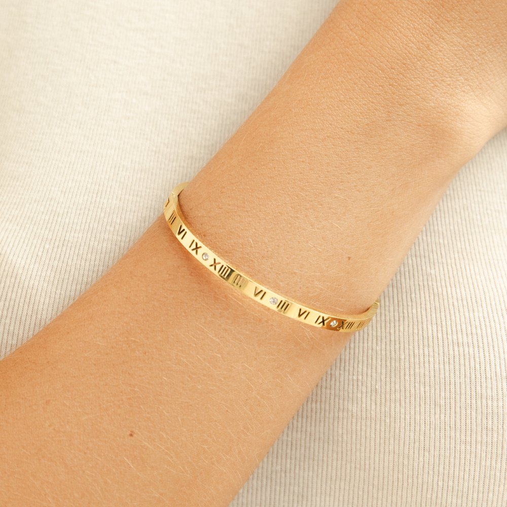 Roman 18K Gouden Armband
