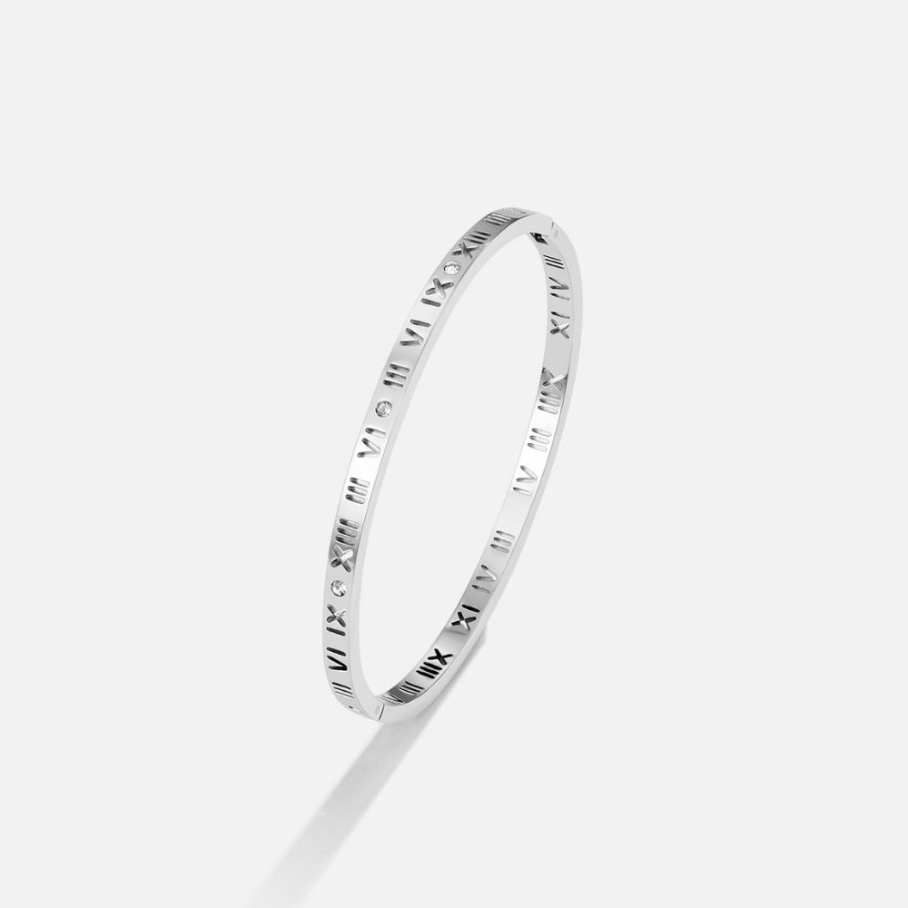 Zilveren Roman Armband