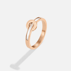 Rose Gouden Infinity Ring