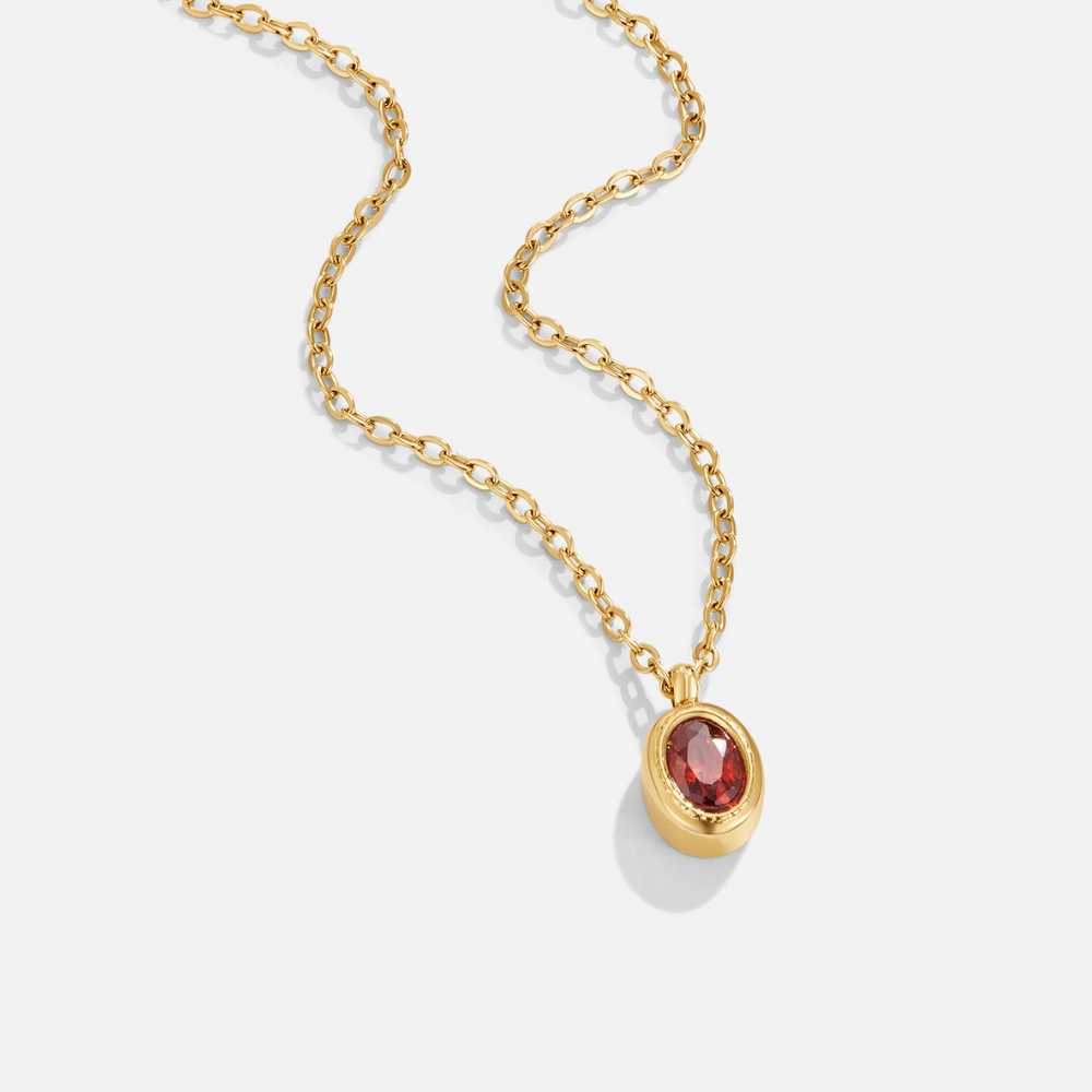 Ruby Red Kristallen Ketting Hoofdafbeelding