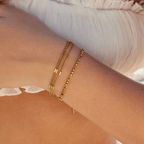 Sabina Triple Gelaagde Armband