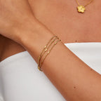 Sabina Triple Gelaagde Armband