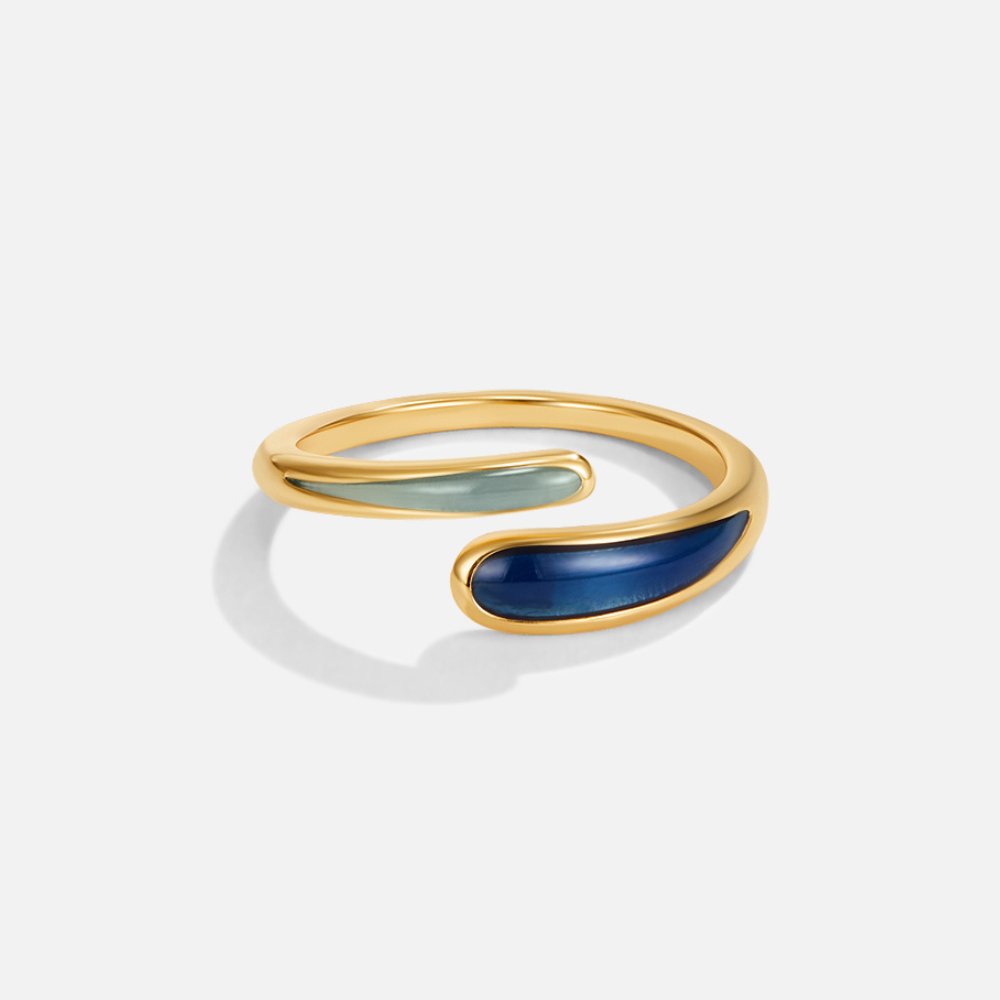 Safira Blue Wikkel Ring