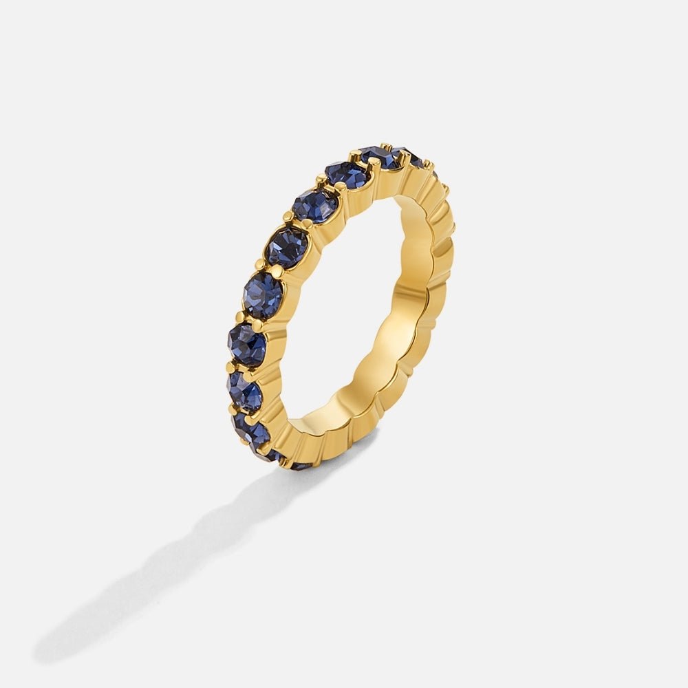 Sapphire Beauty 18K Kristallen Ring