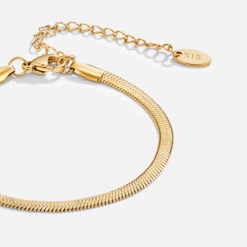 Sarya Snake Ketting Gouden Armband Hoofdafbeelding