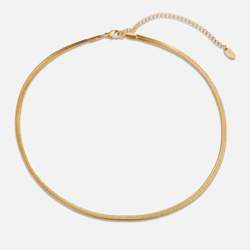 Sarya Snake Ketting Gouden Ketting