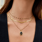 Sarya Snake Ketting Gouden Ketting