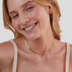 Sarya Snake Ketting Gouden Ketting